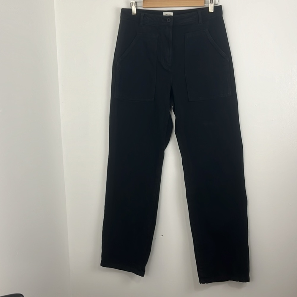 Aritzia Wilfred Free Modern Utility Pant in Black - Picture 3 of 9